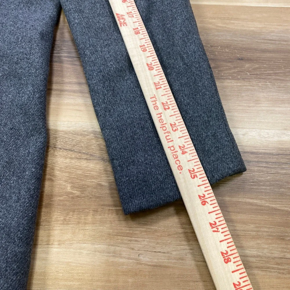 Jack & Jones Overcoat Mens Medium Minimalist Heritage Gray Long Topcoat